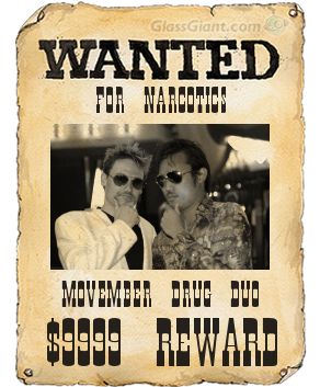 Justin and Mark, wanted for narcotics